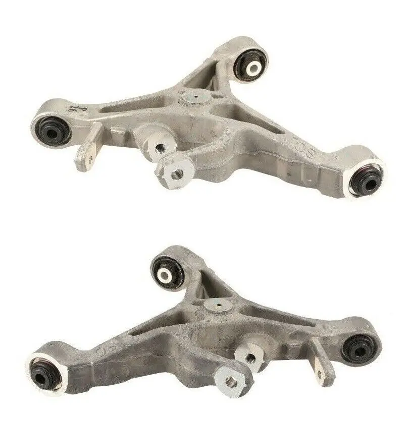 Set of 2 Rear Lower Control Arms For Jaguar XJ (X350, X358) 2005-2009 4WD Only C2C39586 C2C39585 C2C24304 C2C33865 C2C33864