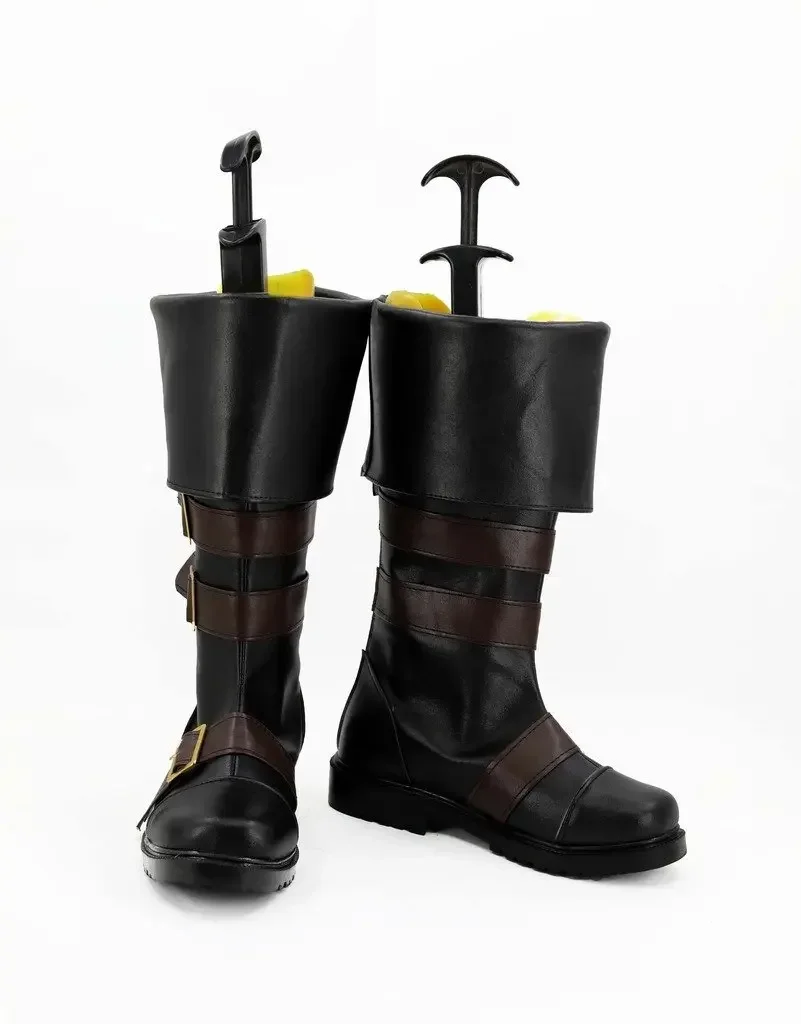 NieR Automata 9S YoRHa No.9 Type C Cosplay Boots Black Shoes Custom Made