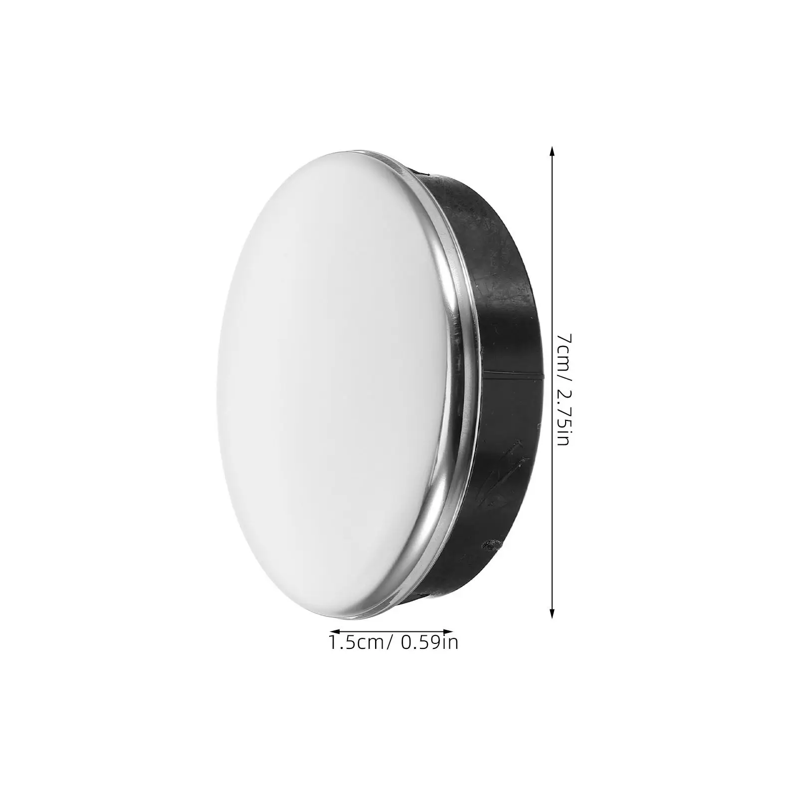 Marine Wheel Center Cap Stainless Steel Boat Steering Wheel Cover Professional Standard Easy Fit Comfort Touch Durability