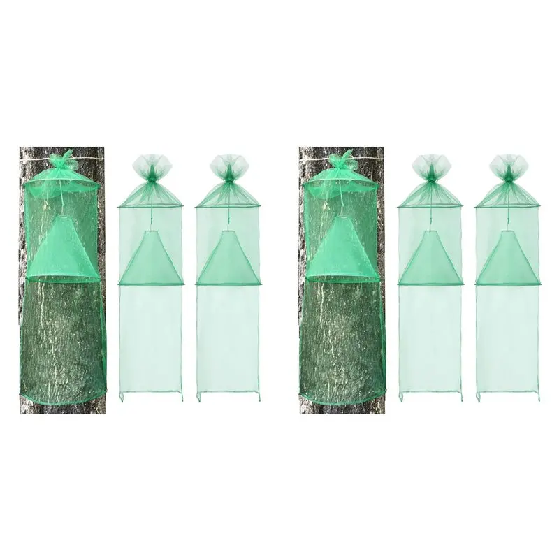 

CHCH 4 Pack Spotted Lanternfly Traps Lantern With Rope And Nails Effective Way To Catch Lantern Flies And Nymphs Set 2