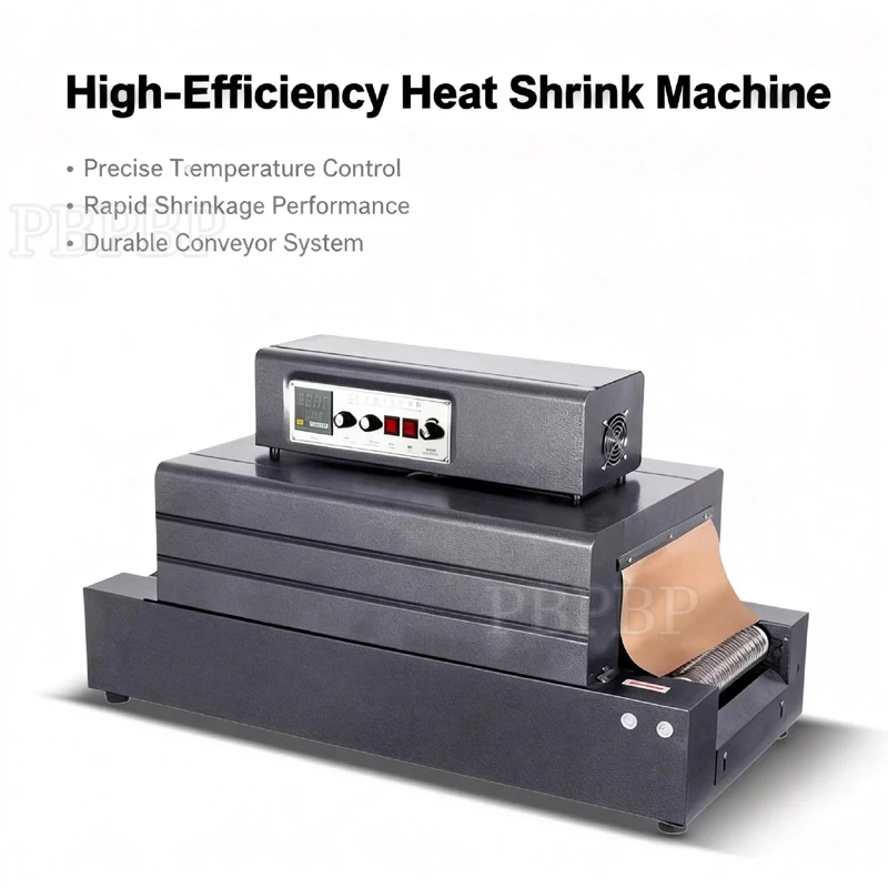 PBOBP Film Heat Tunnel Shrink Machine Perfume Box Food Shrink For Bottle/carton Box Heat Shrink Tunnel Film Wrapping Machine