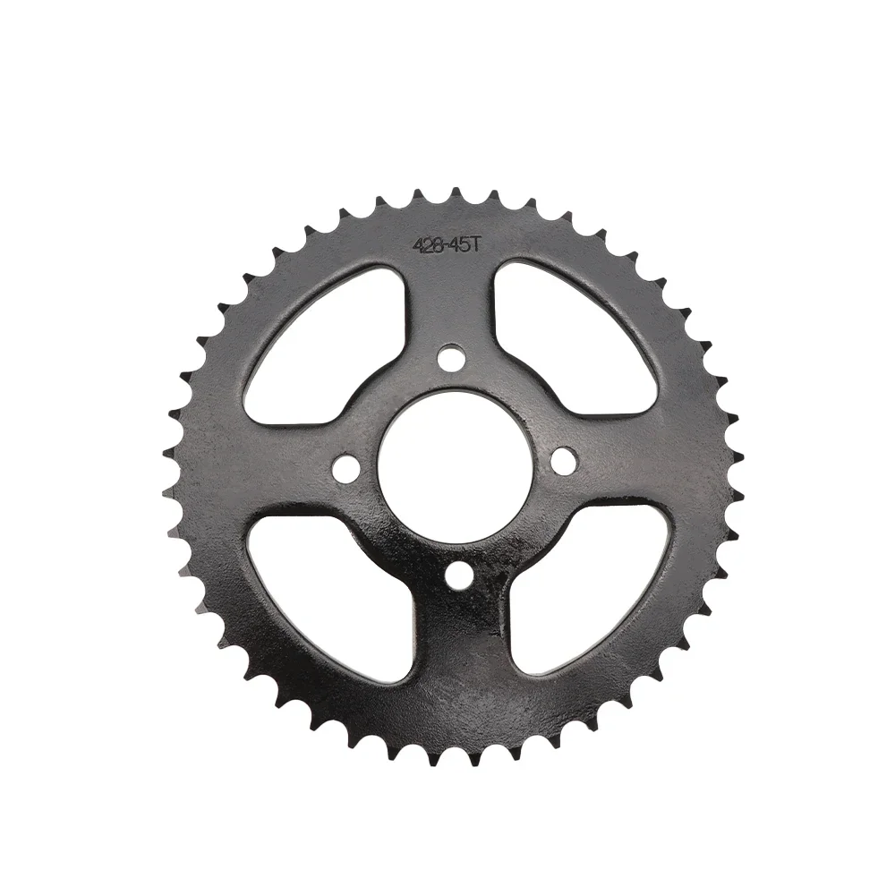 428-45T 48mm rear sprocket scooter gear for 50cc-125cc ATV quad pit buggy buggy kart motorcycle Accessories 428 45T