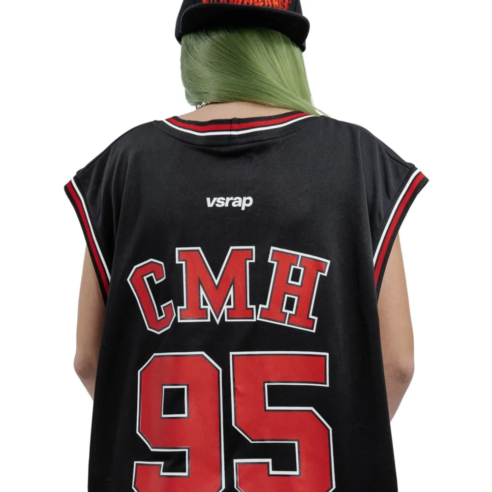 Harajuku Oversized Streetwear Men\'s Clothing Basketball Jersey SC95 Graphic Print Tank Top Hip Hop sleeveless Tops Goth Y2K Vest