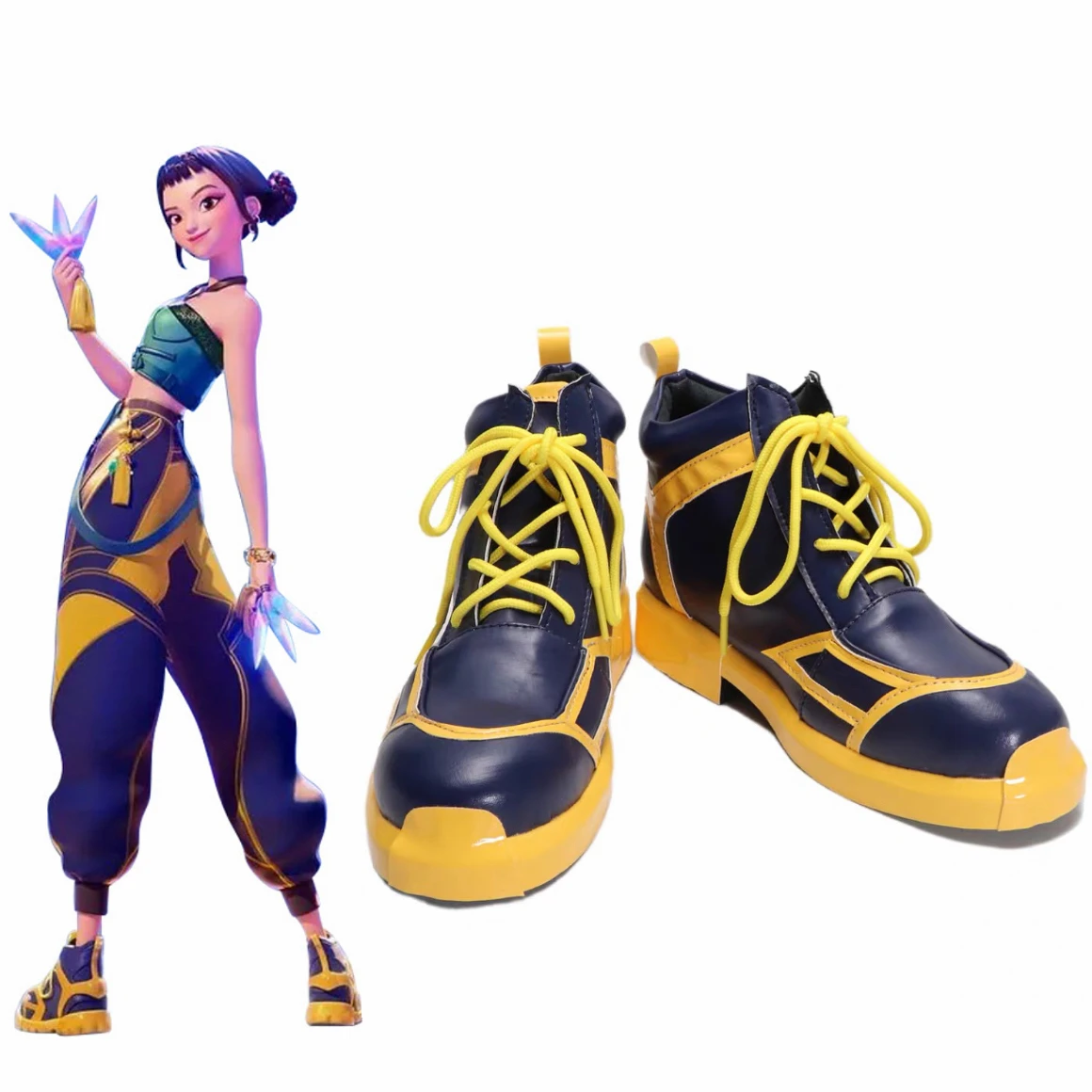 

Аниме KPop Demon Cos Hunters Superstar Zoey Обувь для косплея KPop Zoey Обувь для женщин Хэллоуин Вечеринка Ролевая игра