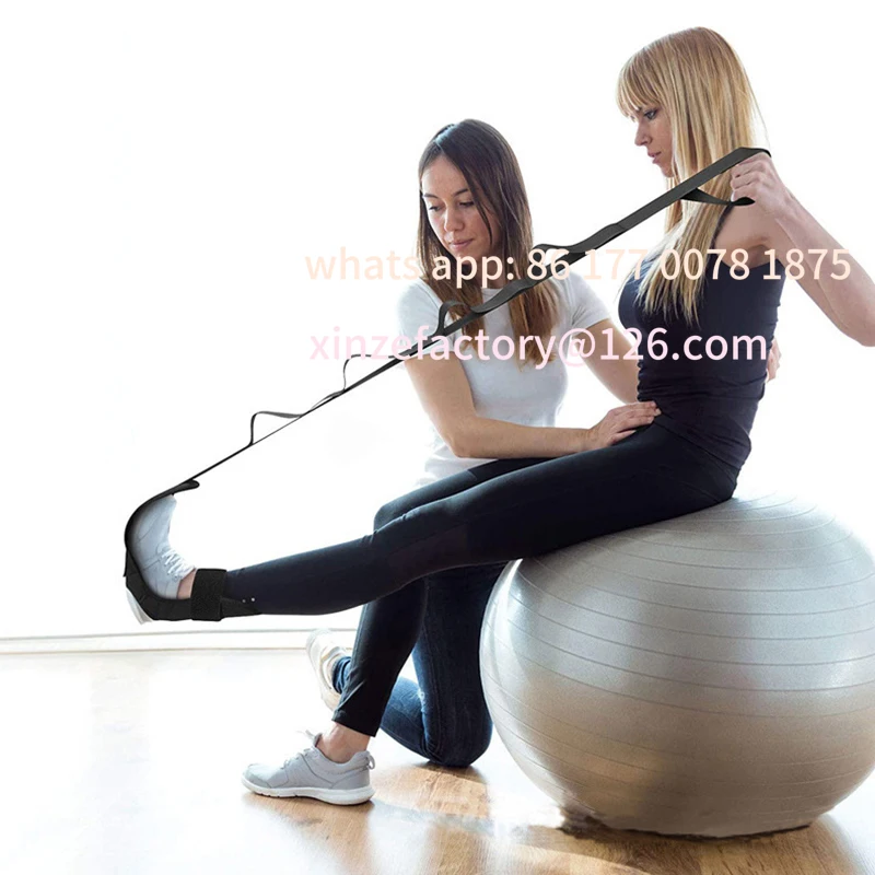 

Настраиваемый ремень для ног, носилки для икр, пояс для растяжки стопы для падения стопы, подошвенный фасциит, пяточные шпоры, ахилловые те