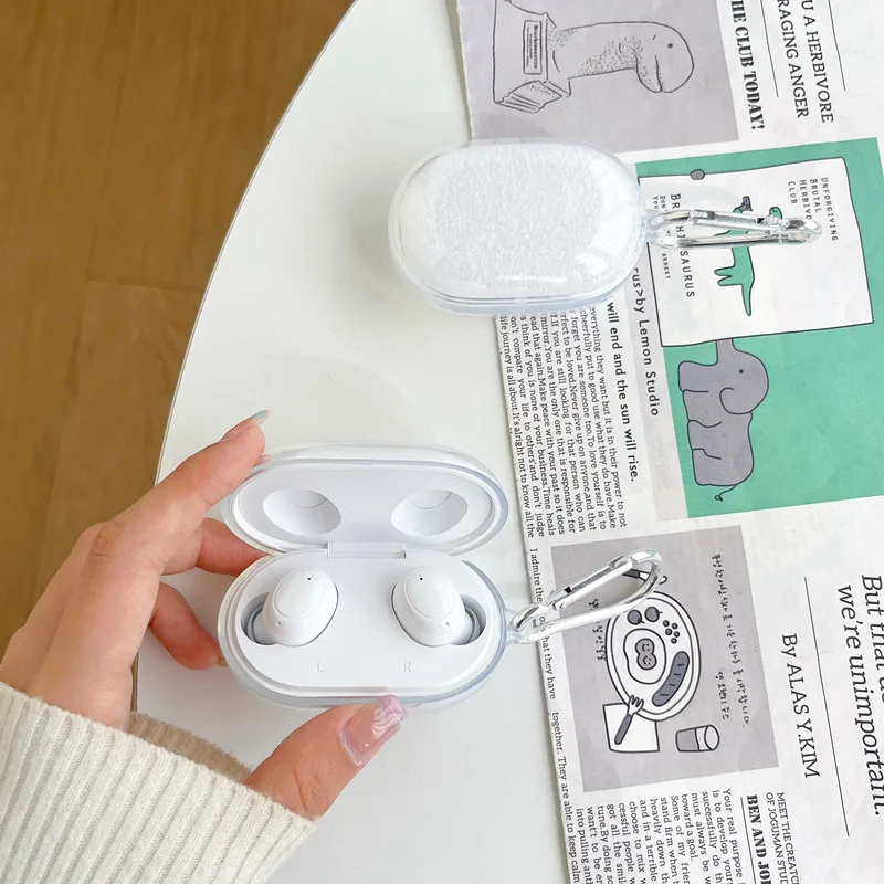 สำหรับ OPPO Enco W11การ์ตูนโปร่งใสป้องกันเนื้อนิ่ม TPU สำหรับ Oppo Enco Buds หูฟังไร้สายบลูทูธกรณี