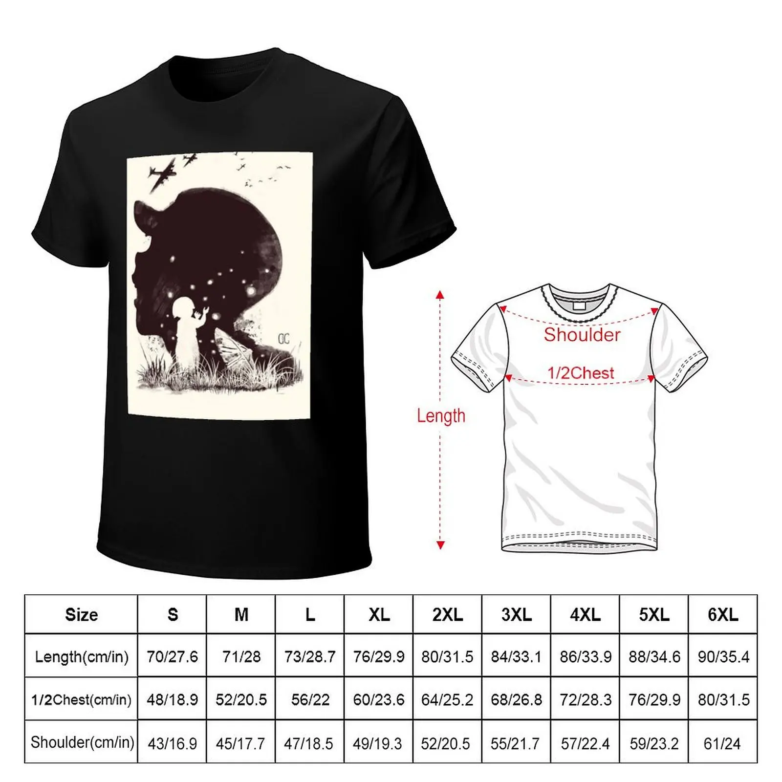 Anime Movie - Grave Of The Fireflies T-Shirt Festival Casual Short Sleeve