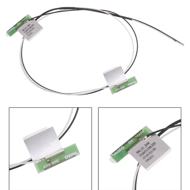 Dual Band WiFi 2.4G 5G Antenna 50cm 65cm IPEX MHF4 to RP-SMA Female Extension Cable for M.2 NGFF Wireless Network Card