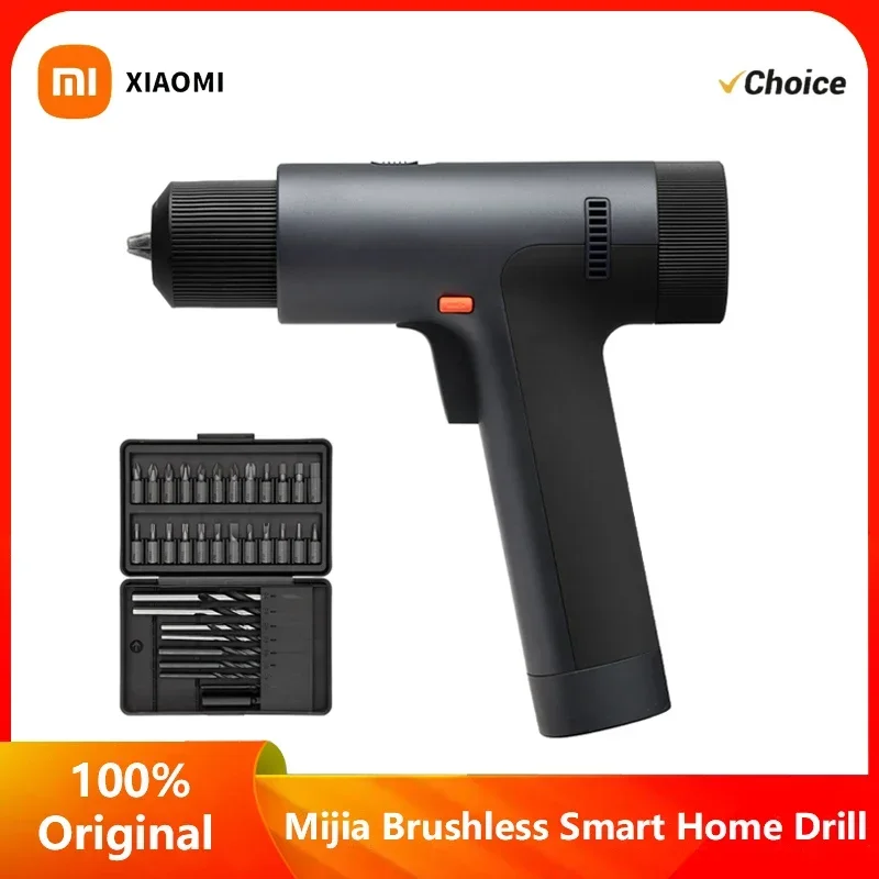 

Xiaomi Mijia Cordless Electric Drill Brushless Motor Screwdriver Smart Power Tools Rechargeable Multi-functional Household Drill