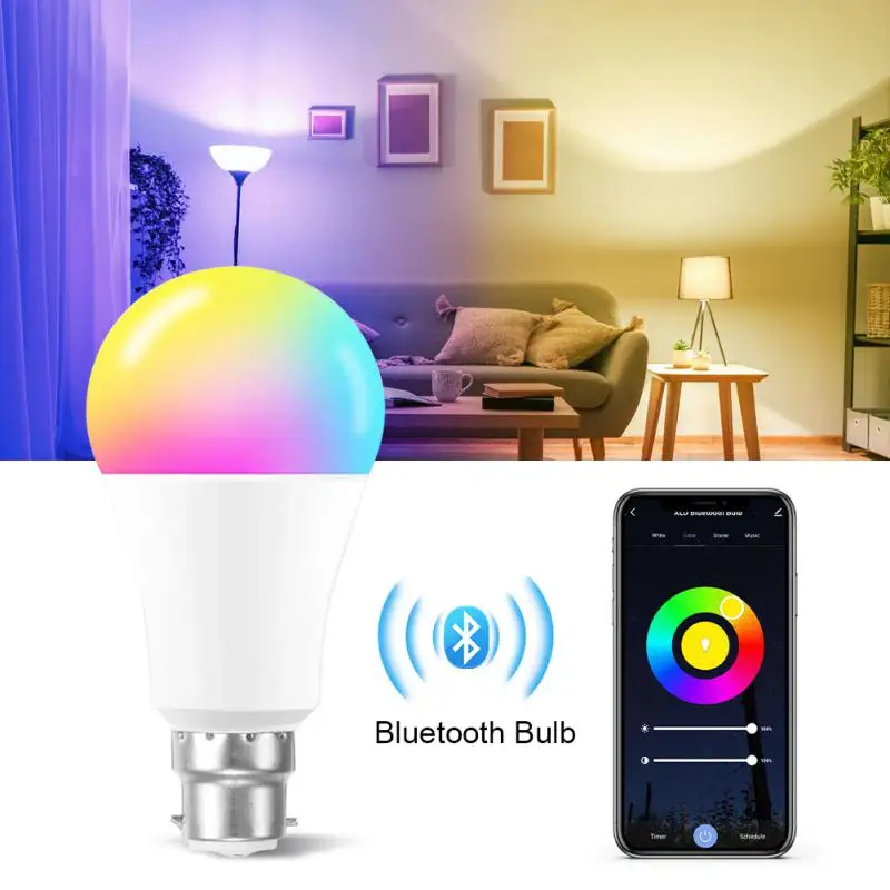 Tuya Bulb 10w No Strobe Voice Control Health Eye Care Exquisite And Compact Work With Alexa Home Assistant Smart Led Bulb