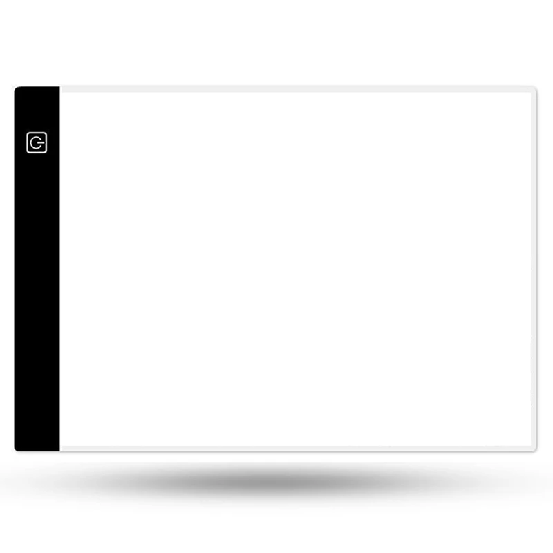 A4 Three Level Dimmable LED Light Pad Drawing Board Pad Tracing Light Box Eye Protection Easier For Diamond Painting