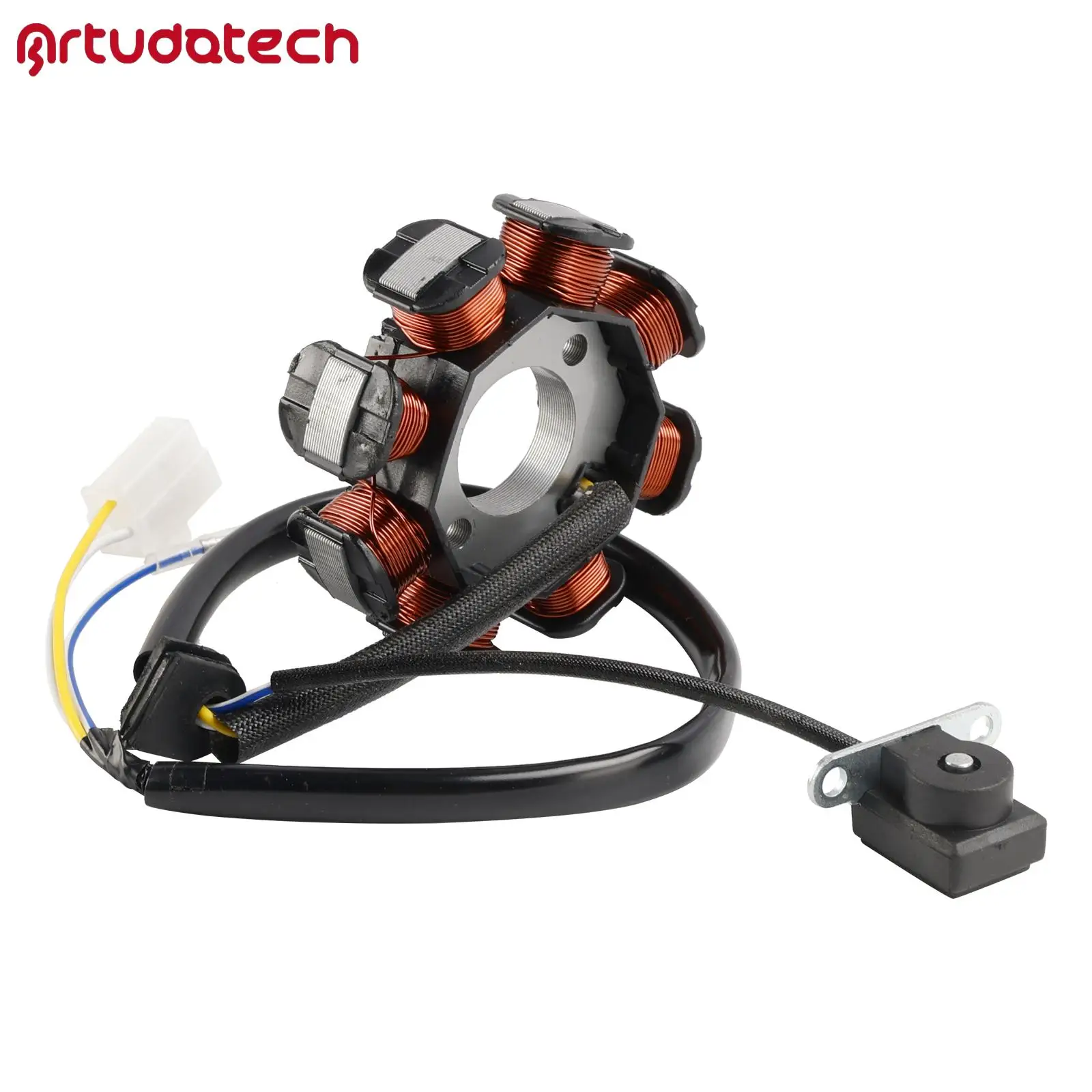 Magneto de estator de 3 cables para KYMCO Agility Filly People Sento Vitality 50 de 4 tiempos