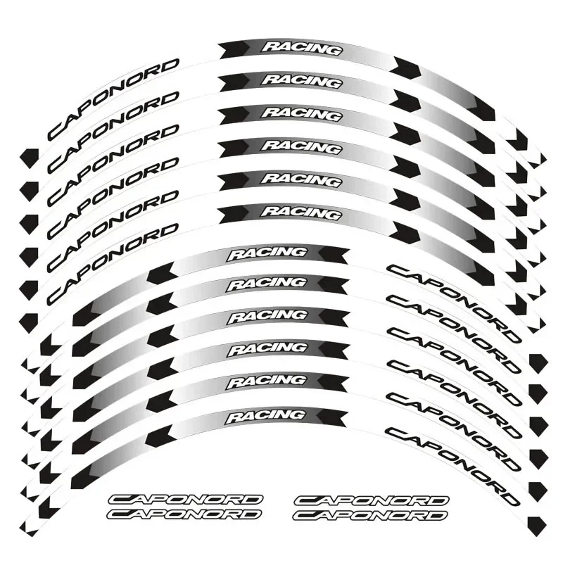 Calcomanía de decoración para rueda de contorno, pegatina para Aprilia CAPONORD 1000 1200, Piezas de motocicleta, 5