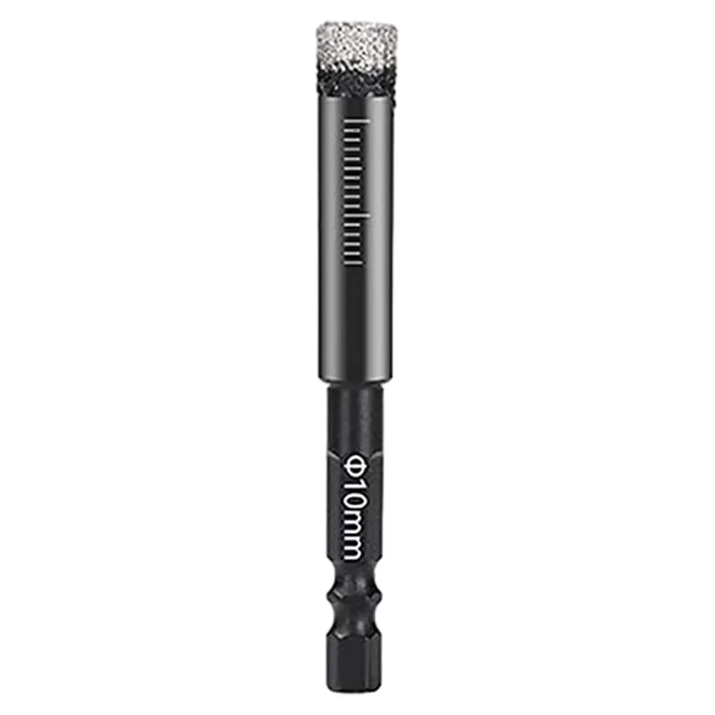 Durável novo prático brocas secas alvenaria hex lidar com telha de concreto/vácuo cerâmico 1pc 5 ~ 16mm