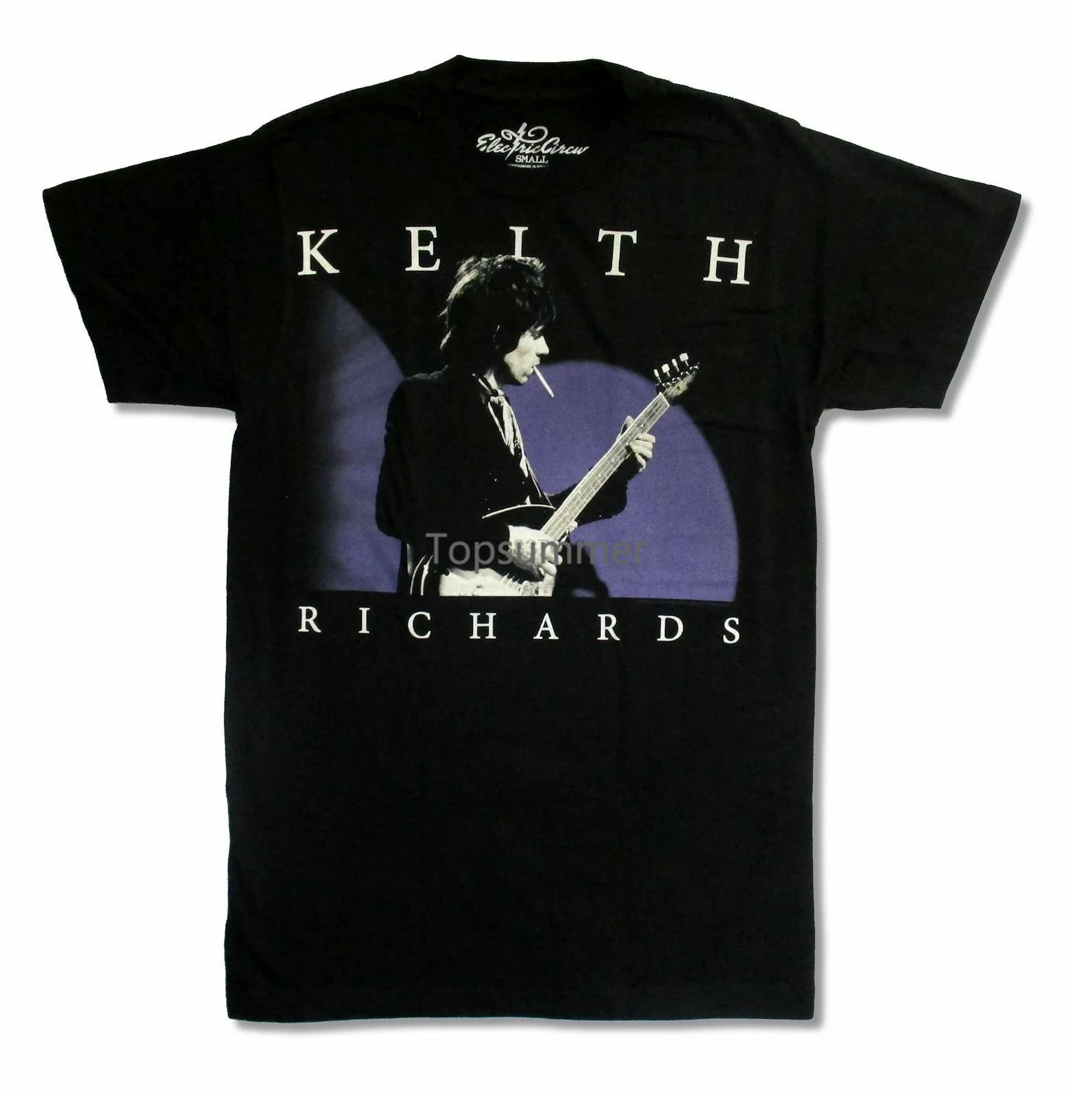 

Big Keith Richards Logo Black T Shirt New Adult