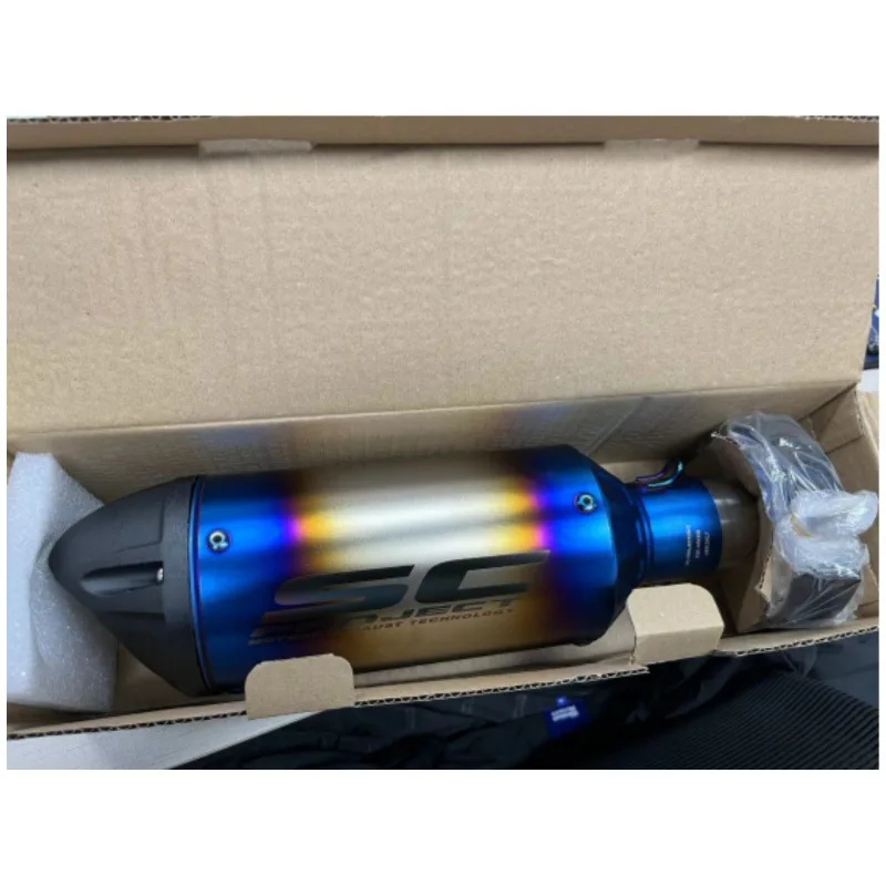 

High Flow SC Duckbill Exhaust for Kawasaki Ninja 250R/300/400 Honda CB190SS Yamaha R25 R3