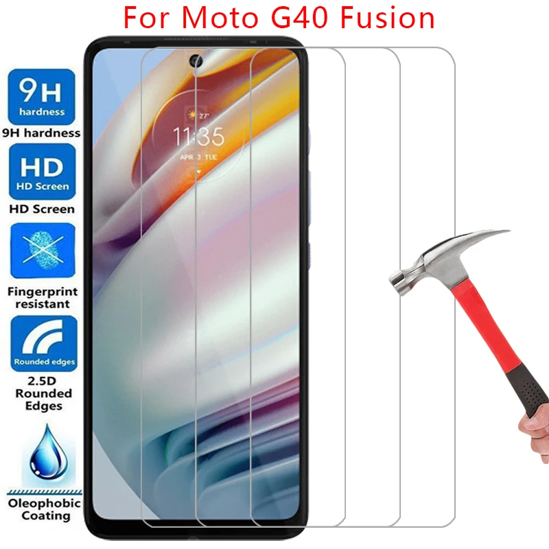 screen protector for motorola moto g40 fusion protective tempered glass motorolag40 motog40 g 40 40g g40fusion phone film glas