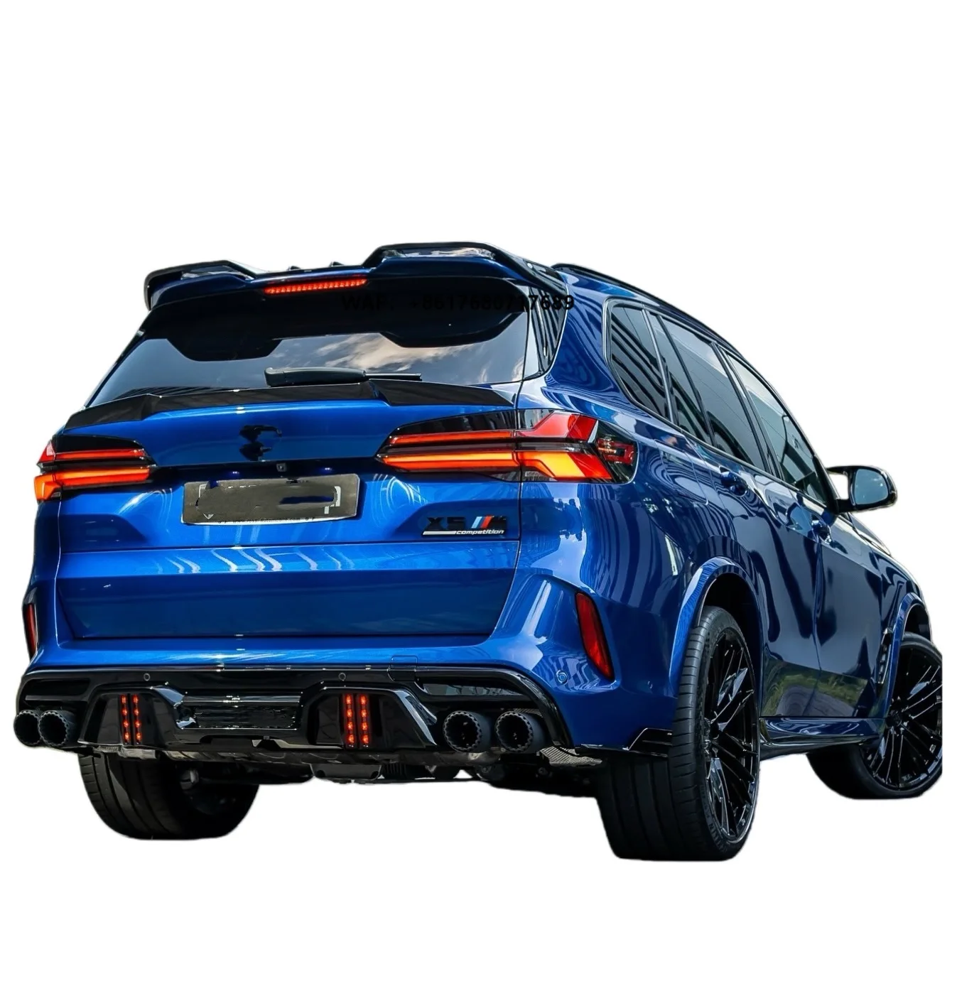 

LD Style Carbon Fiber Body Kit for X5 X5m G05 F95 Body Kit of Tail Throat Spoiler of Carbon Fiber Rear Diffuser
