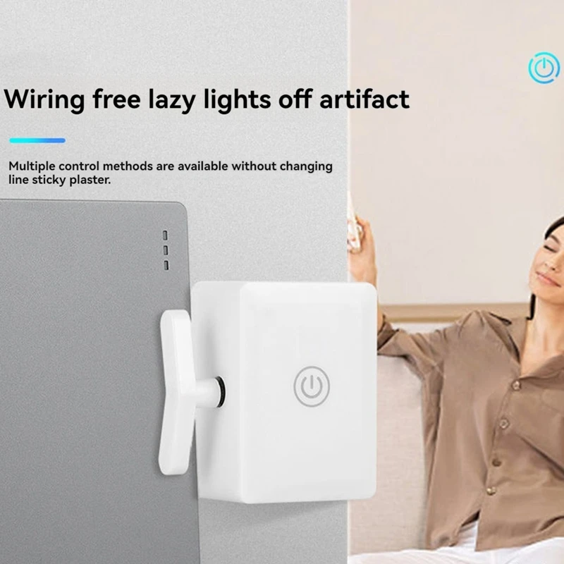 Pulsador de botón remoto inteligente, pulsador de botón inalámbrico con Control remoto, apagar las luces, artefacto, Control remoto infrarrojo