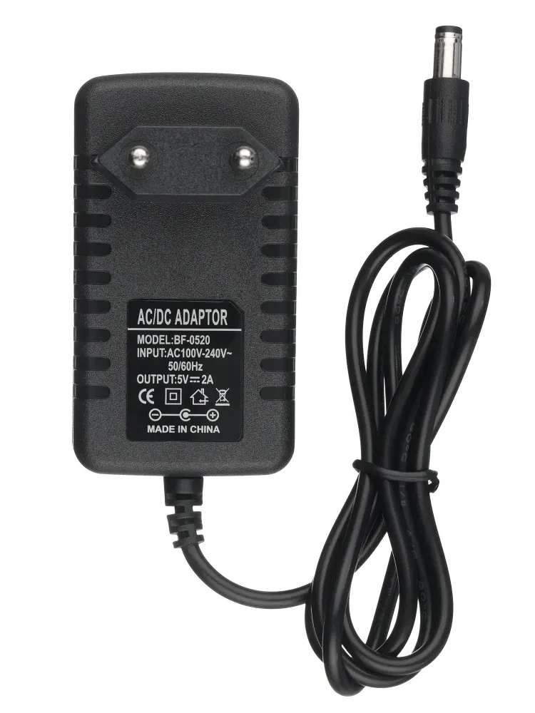 QXNY Power Adapter AC100-240V Input DC12V/2A Output Supply Charger EU/US  Universal  Converter Plug for Camera DVR LED Robot LED
