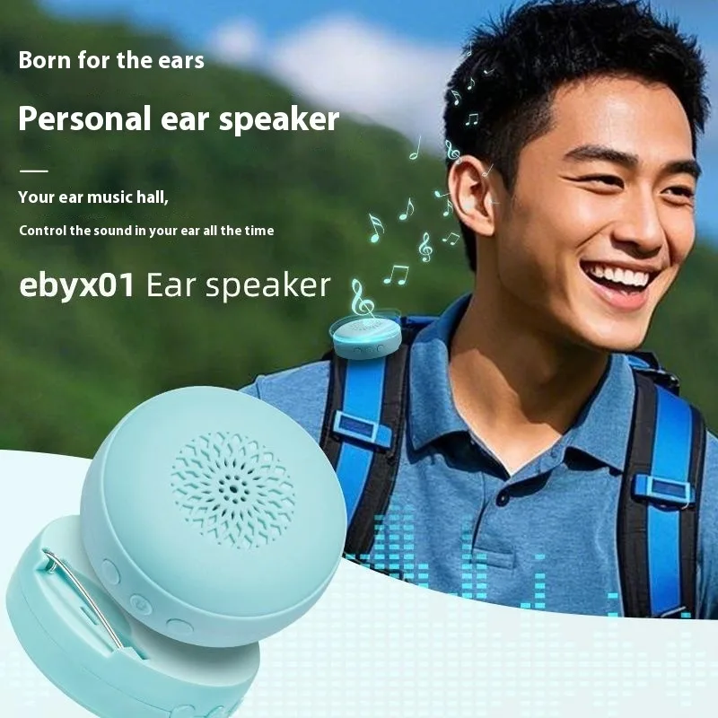 

Wireless Clip On Mini Bluetooth Speaker Long Battery Life Outdoor Sports Hiking Running Cycling Portable Hands Free Ear Speaker