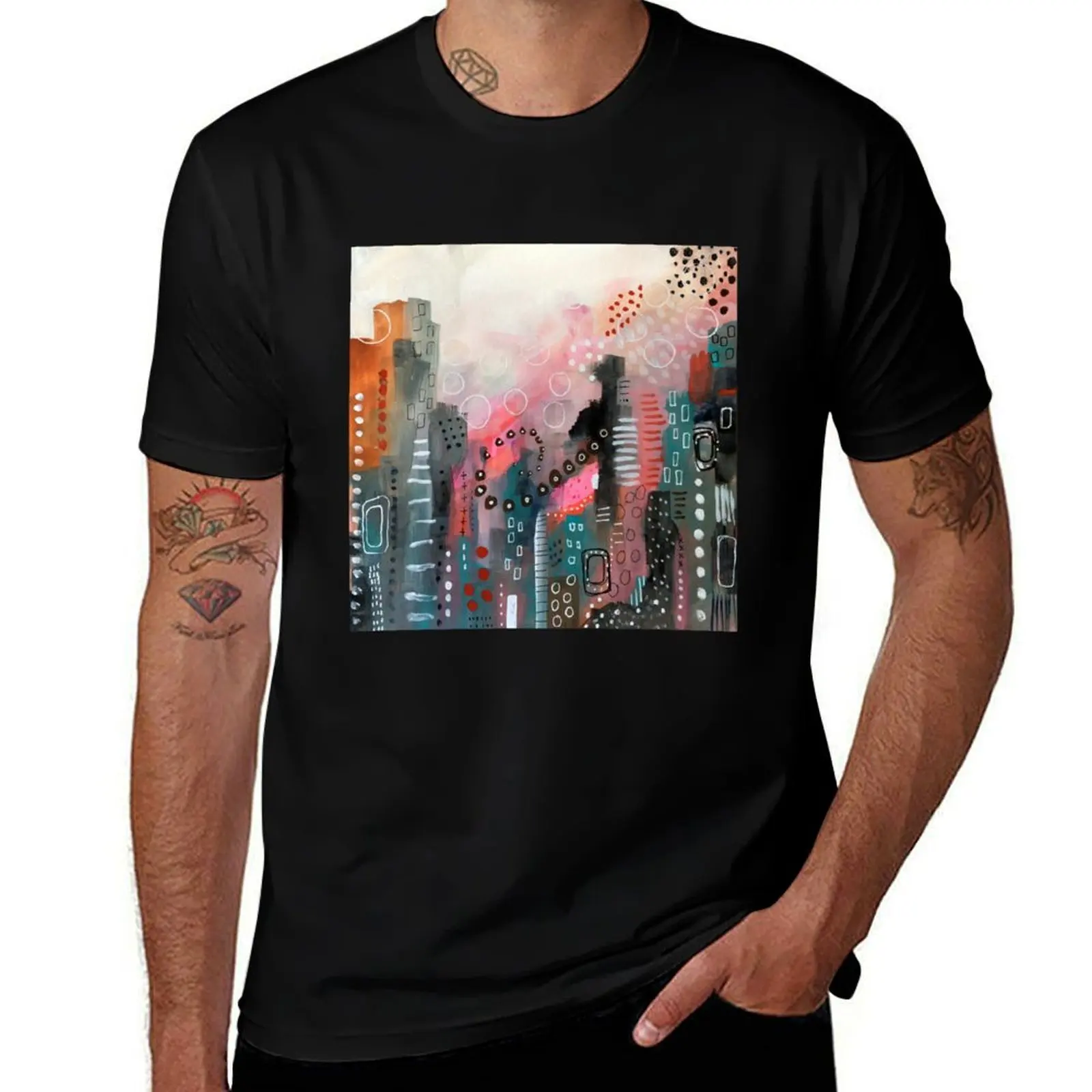 

Magical City T-Shirt Casual Fashion Print Tee Top
