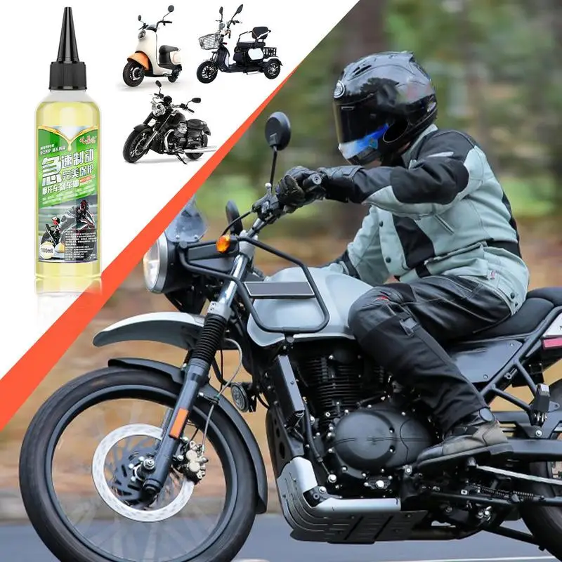 Dot 4 Brake Fluid Brake Mineral Oil 100ml Bikes Brake Fluid Motorcycle Brake Oil Automotive Brake Fluid For High Temperature