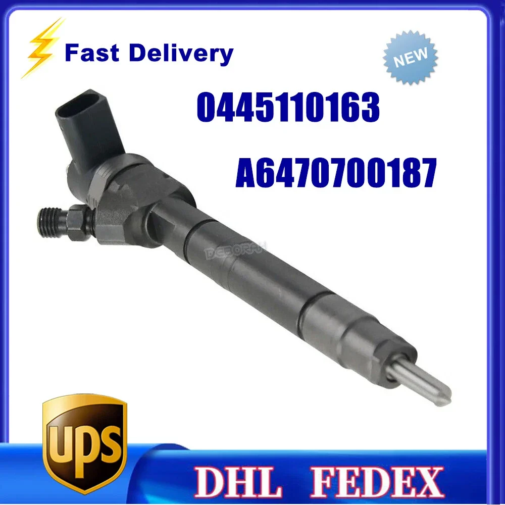 

0445110163 Diesel Fuel Injectors Fuel Injection A6470700187 for Me/r-c/e-d/e-s-B/e-n/z