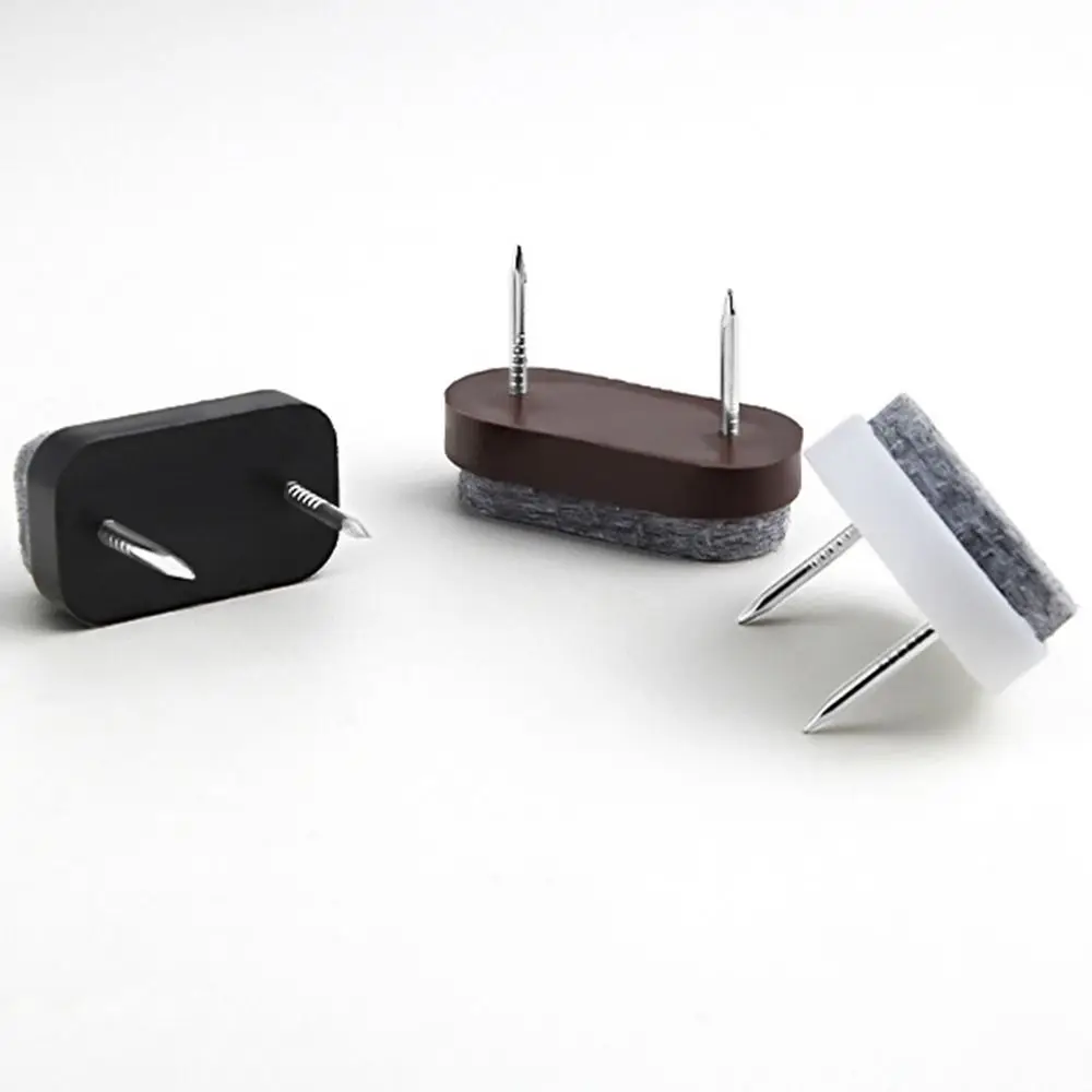 10 ピース/セットシンプルな DIY フェルトパッドノンスリップ厚みソファフットネイル防湿フェルトスクラッチプロテクターマットスクラッチプロテクター