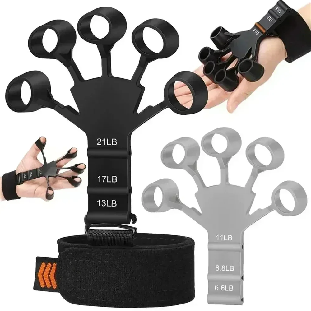 Exercise Gripper Hand Exercisers Finger Exerciser Gym Finger Grip Training Workout Equipment Strengthener Expander Portable Body