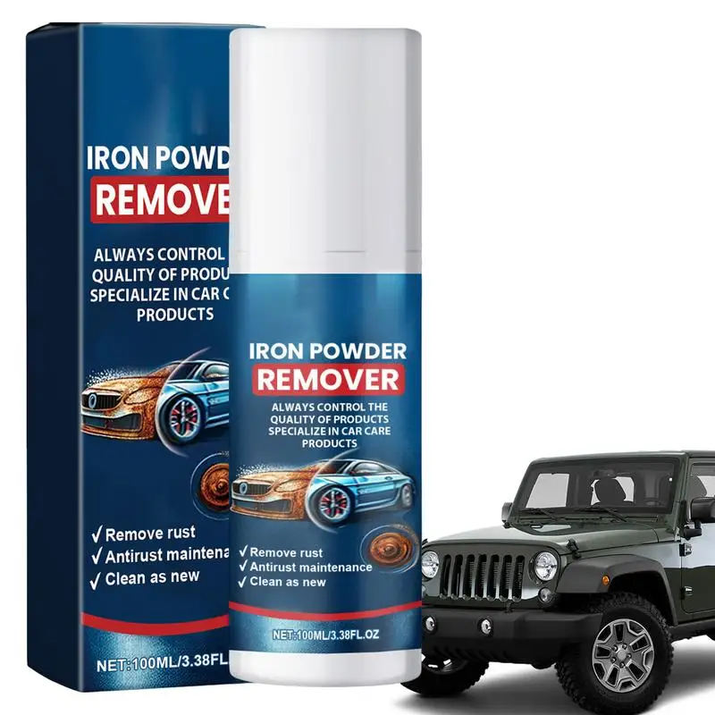 

Car Rust Removal Spray 100ml Rust Stain Remover Spray Paint Cleaner Detailing Supplies For Rust Removal Of Various Metals