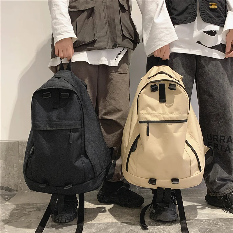 Mochila impermeable de nailon para ordenador portátil, mochilas escolares de gran capacidad, estilo coreano, tendencia de 2023