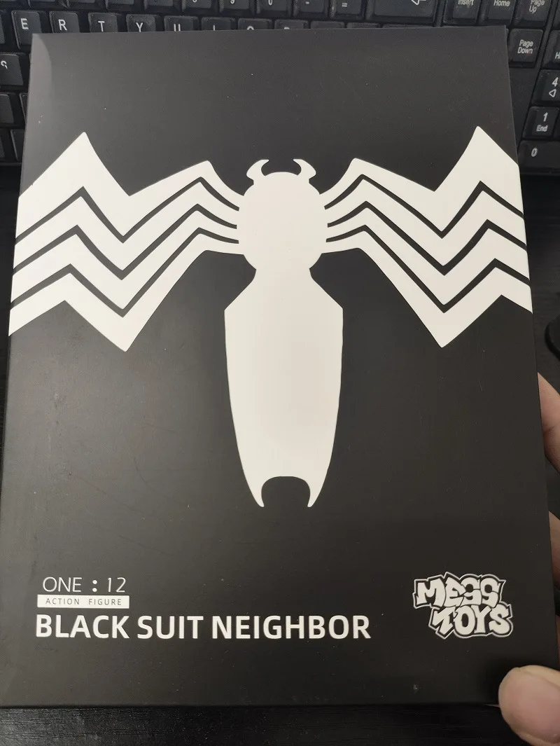 Anime Black Symbiote Spider-Man Joint Mobility Action Figure PVC Model Statue Toys Doll Desk Decor Collectible Gifts Boxed - view 2