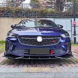 For 2020-2023 Opel Insignia GS Front Bumper Shield High Quality ABS Material Lip Separator Spoiler Car Parts
