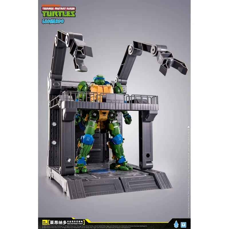 Special Offer ,  Mecha, Snapping Fingers Anime, Teenage Mutant Ninja Turtles, Leonardo Alloy Deformation HB0018