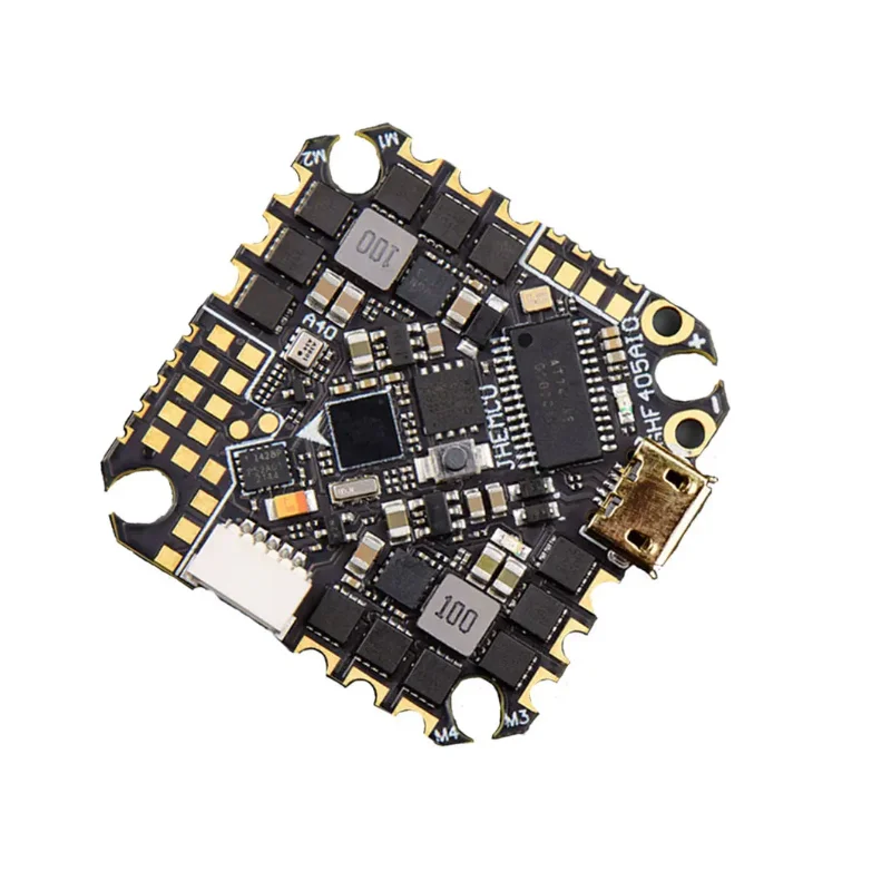 JHEMCU GHF405AIO-HD 40A All-in-One Flight Controller - Compatible with Toothpick FPV Racing Drones