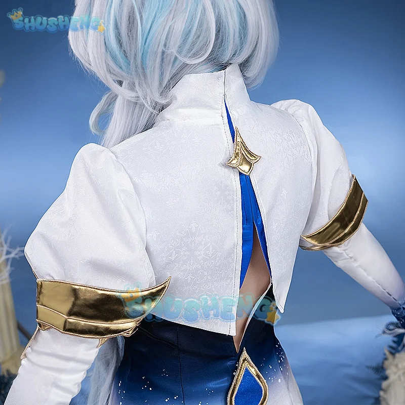 مجموعة زي تأثيري تأثير Genshin للنساء ، لعبة Focalors