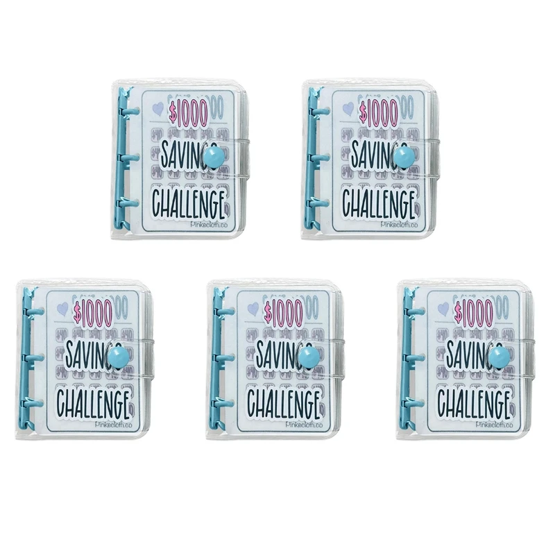 

Hot Kf-5X 1000 Savings Challenge Binder, Money Saving Binder, Savings Challenges Book With Envelopes, A