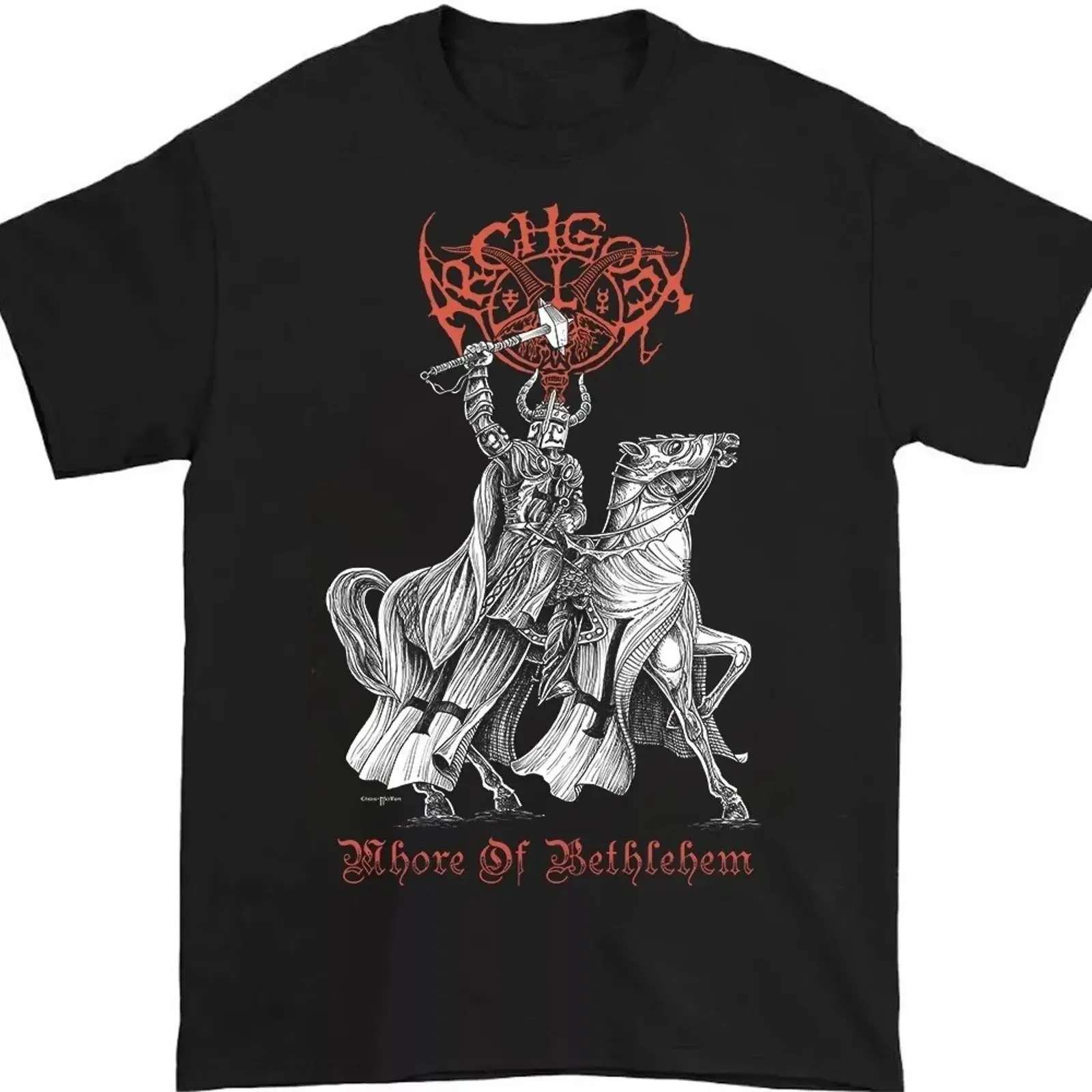 Popular Archgoat Concert S 235XL T Shirt vintage Washed Stretched Soft homme fashion Stylish Slightly Casual graphic streetwear