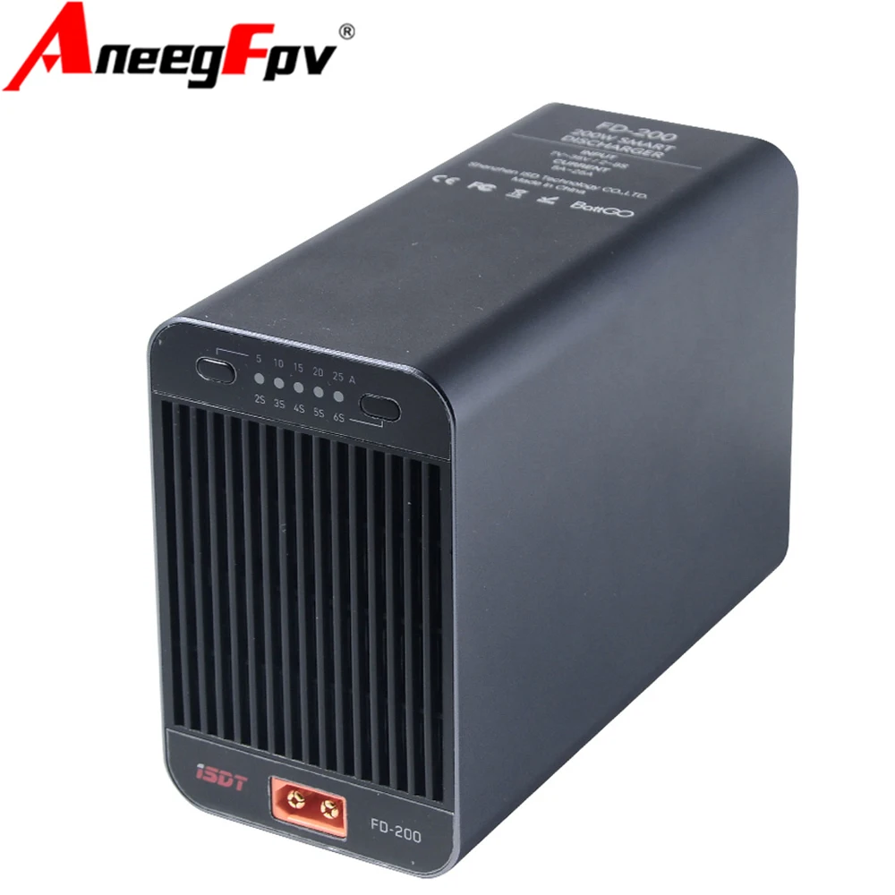ISDT FD-200 200 واط 25A دعم 2-8S يبو بطارية لاسلكية APP التحكم مفرغ ل RC الطائرة بدون طيار قطع غيار قوارب السيارات
