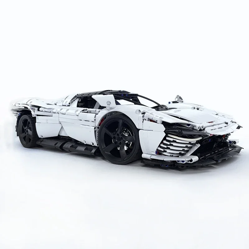 Technische Supersport geschwindigkeit Auto Moc 8787w antike Hyper car Modellbau steine Ziegel Puzzle Montage Spielzeug Geburtstags geschenke für Kinder