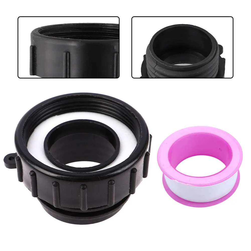 1pcc 58/62mm  IBC Tank Adapter For Schutz Valve Garden Tank Connector Ibc Tank Cap Accessory Replacement Parts