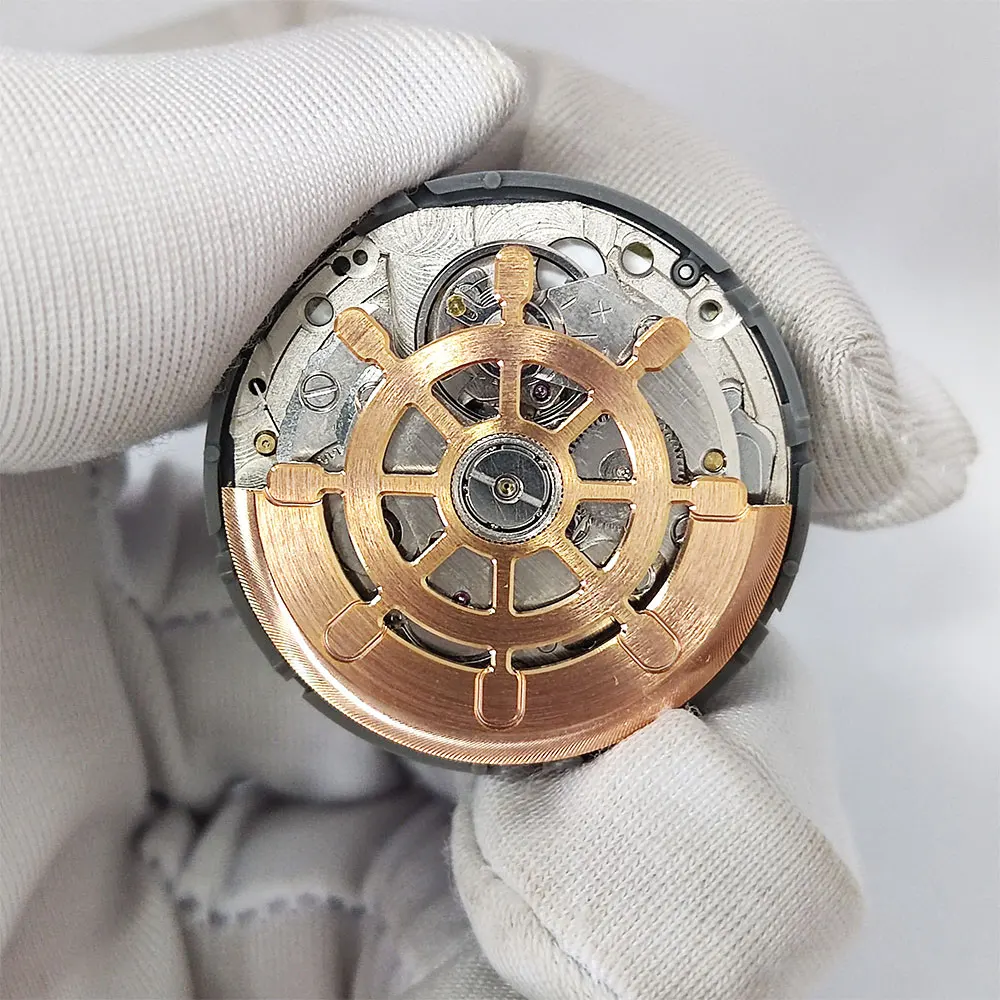 Аксессуары для часов Механизм NH35 Персонализированный и креативный улучшенный ротор подходит для механизма NH35/NH36/NH38/NH39 4R.