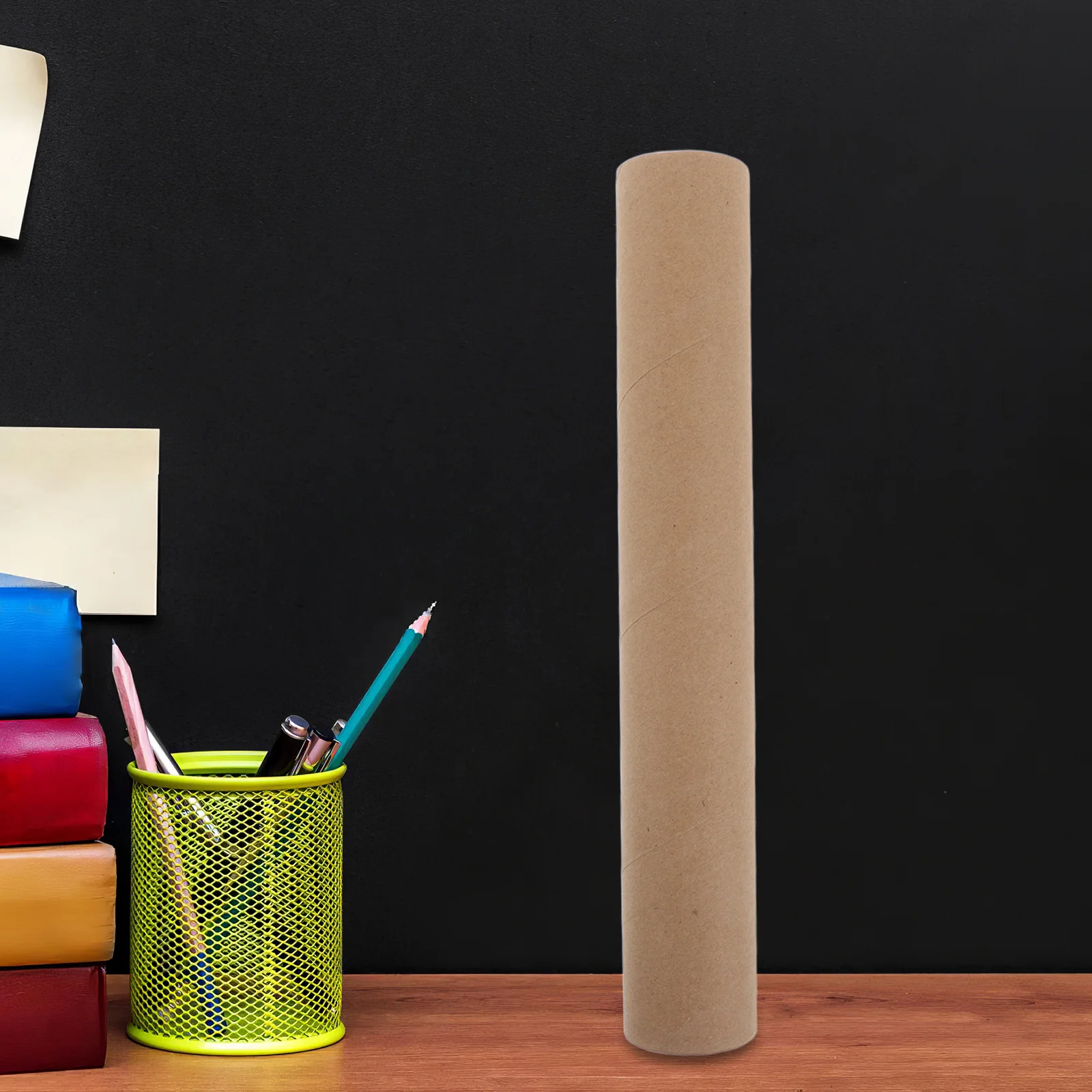 12 قطعة أنابيب الشحن مع قبعات كرافت ورقة أنبوب بريد للملصقات مخططات الأعمال الفنية وثائق لفة الحماية