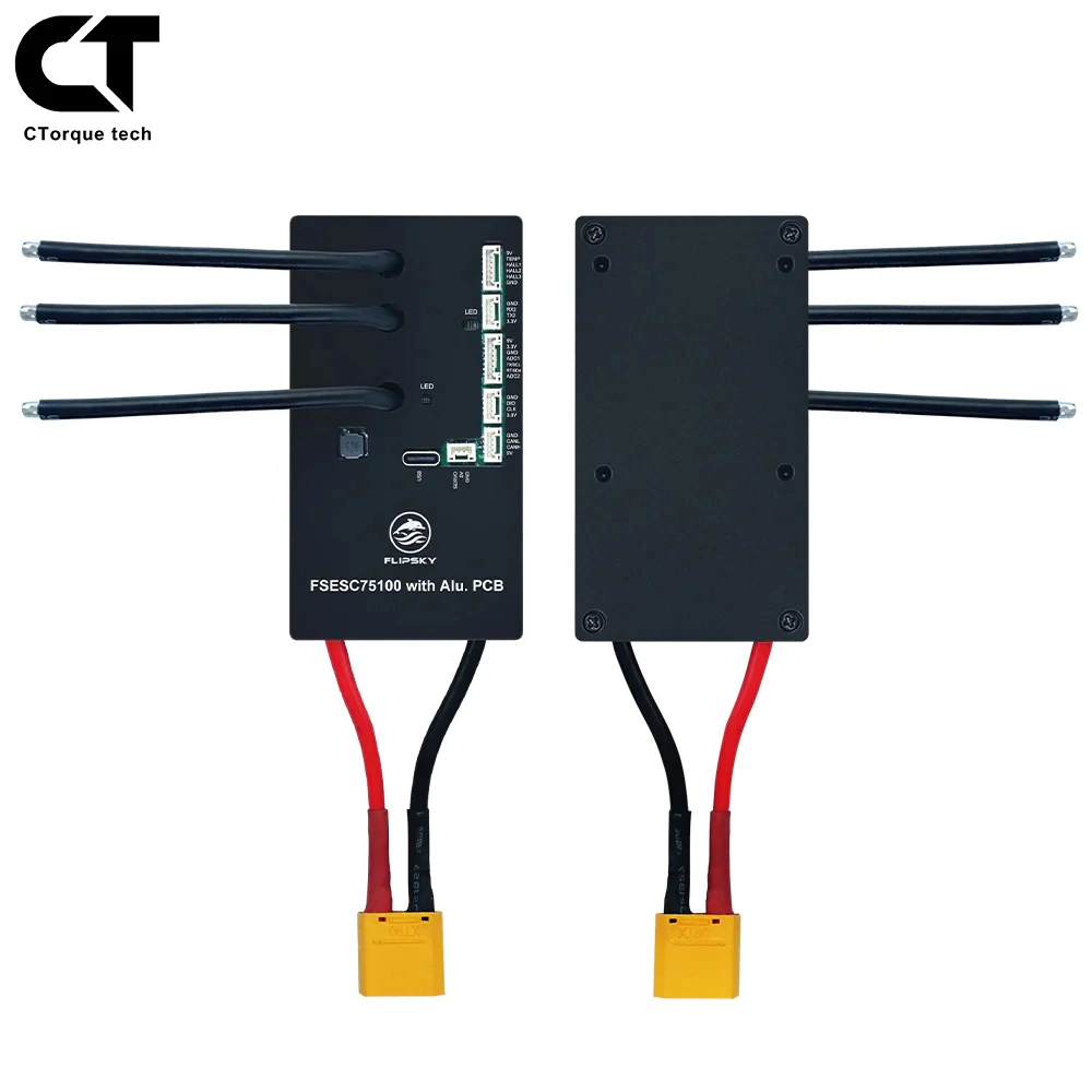 

Flipsky 75100 With Aluminum PCB Based on VESC For Electric Skateboard / Electric Scooter / Ebike Speed Controller