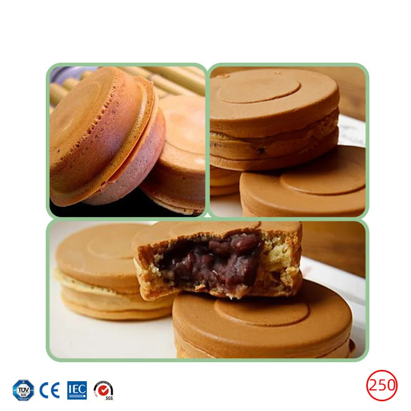 2024 New Food Grade Stainless Steel Crepe Maker Pizza Machine Pancake Machine Baking Pan Cake Machine