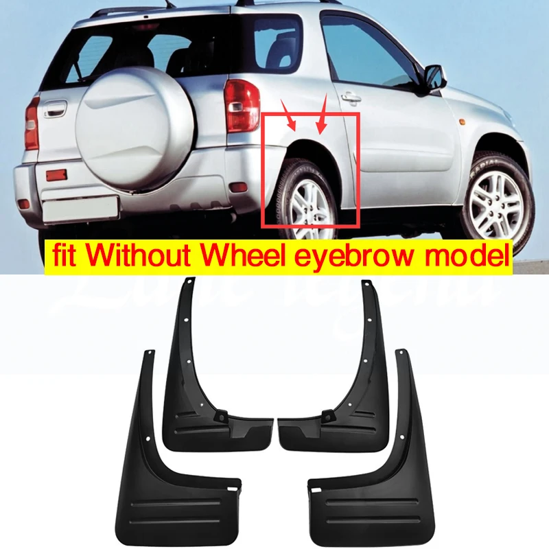 Mudflap For Toyota RAV4 XA20 2001-2005 2nd Gen Fender Mud Guard Splash Flaps Mudguard Accessories 2002 2003 2004