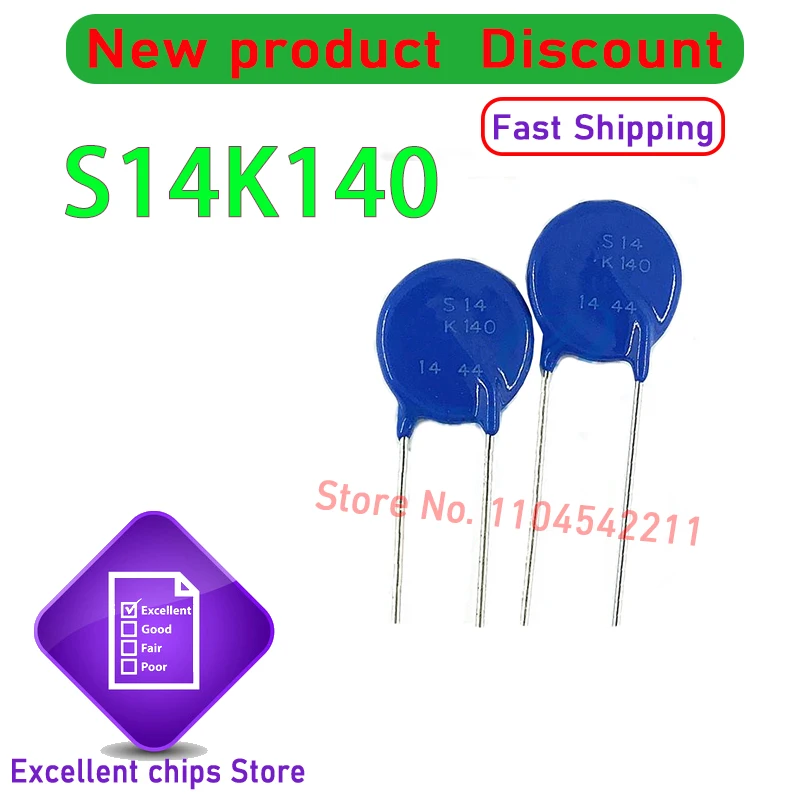 

10pcs Varistor S14K550 S14K250 S14K140 S14K175 S14K300 S14K350 S14K230 S14K625 S14K275 S14K320 Resistor S14K420 Original New