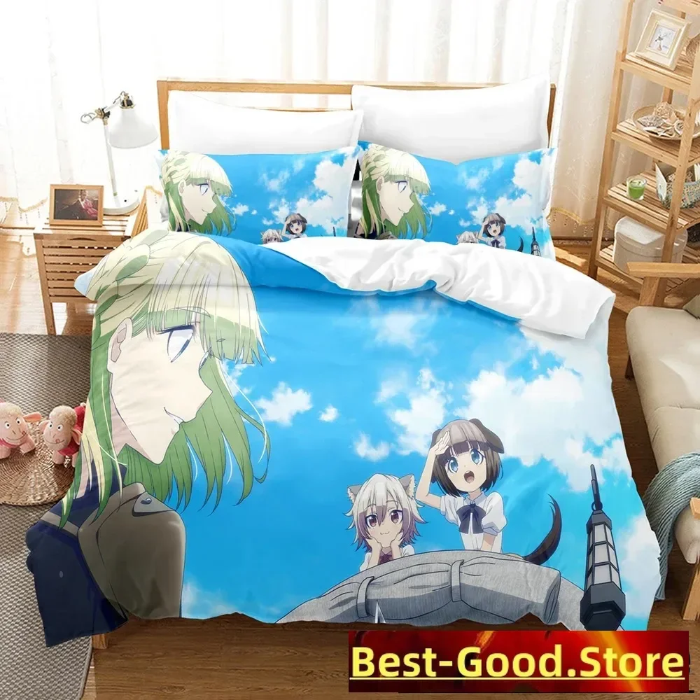 Death March to the Parallel World Rhapsody Bedding Set Single Twin Full Queen King Size Bed Set Aldult Bedroom Duvetcover Sets 3