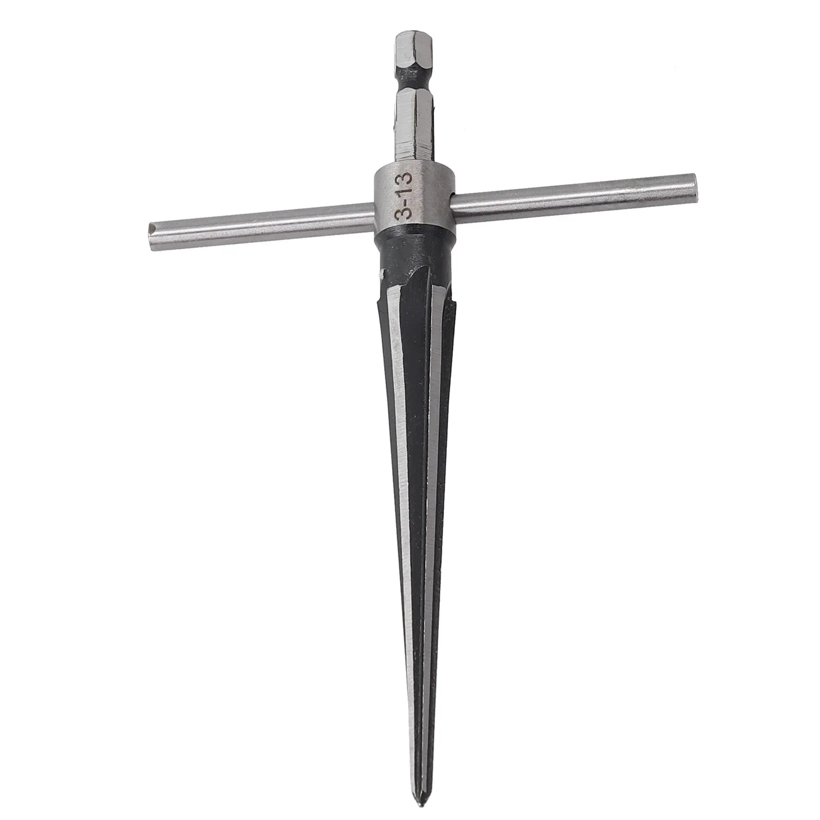 Tapered Reamer Hand Held Reamer 3-13mm Hand Held Reamer Hex Shank T Handle Inverted Taper Chamfers High Quality